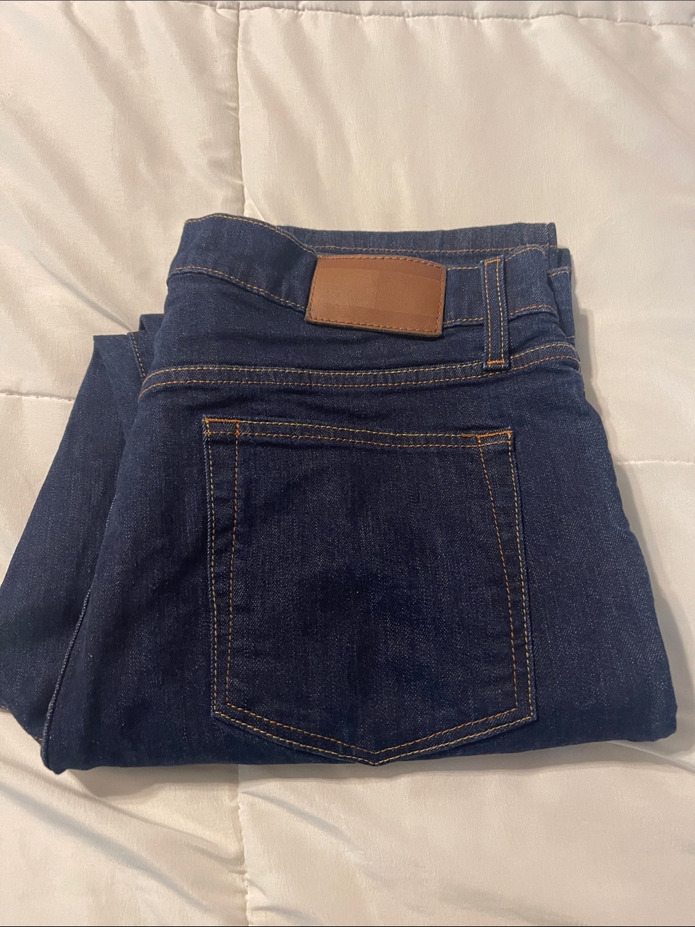 Tommy Hilfiger Men's Skinny Dark Blue Denim Jeans